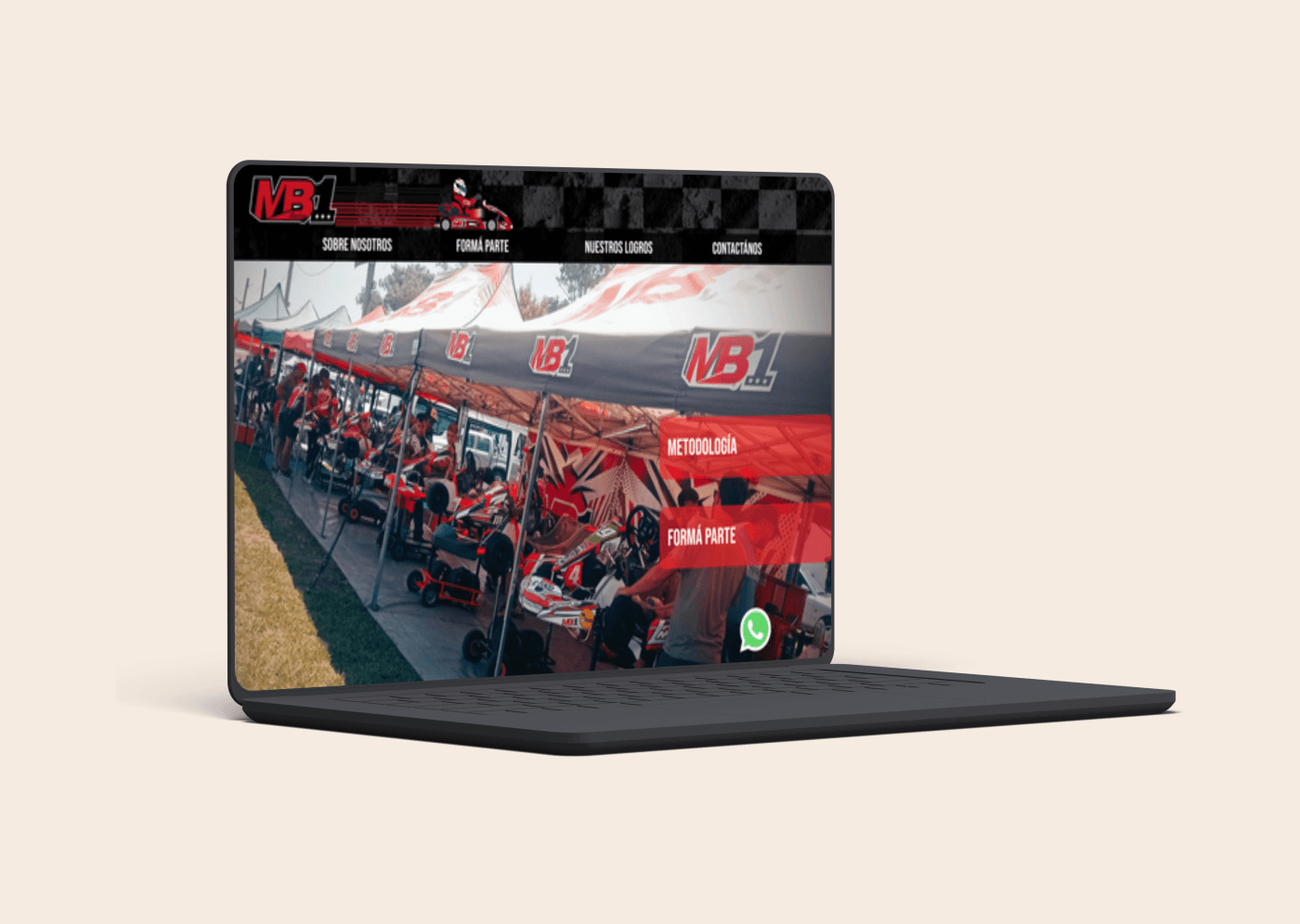 Designing a digital home for a karting family in Argentina cover